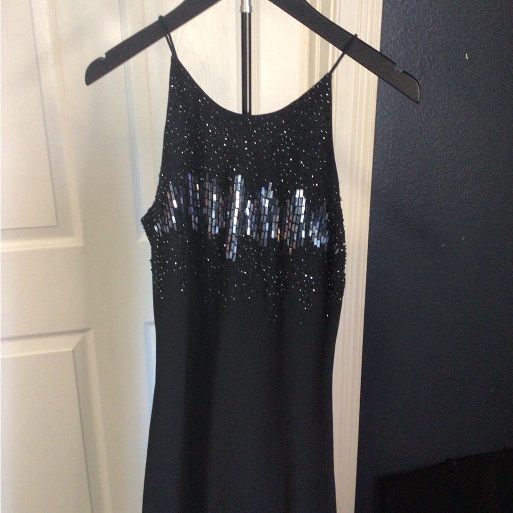 Cachet Black Sequin Maxi Dress - Picture 8 of 12
